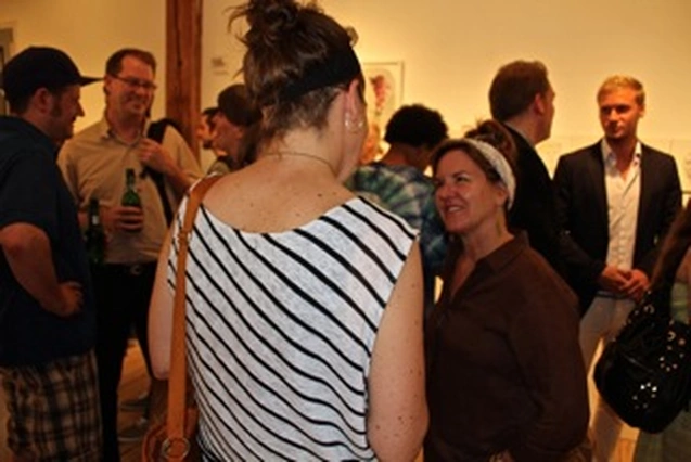 Arron Skolnick’s “Wayward Bound” opening at Rare Gallery, NYC, June 25, 2013 (46 of 80). Photograph by Louis Zoellar Bickett.