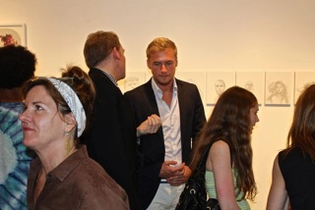 Arron Skolnick’s “Wayward Bound” opening at Rare Gallery, NYC, June 25, 2013 (47 of 80). Photograph by Louis Zoellar Bickett.