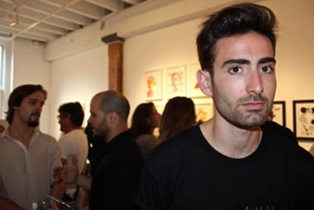 Arron Skolnick’s “Wayward Bound” opening at Rare Gallery, NYC, June 25, 2013 (51 of 80). Photograph by Louis Zoellar Bickett.