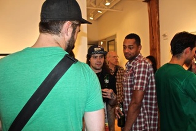 Arron Skolnick’s “Wayward Bound” opening at Rare Gallery, NYC, June 25, 2013 (57 of 80). Photograph by Louis Zoellar Bickett.