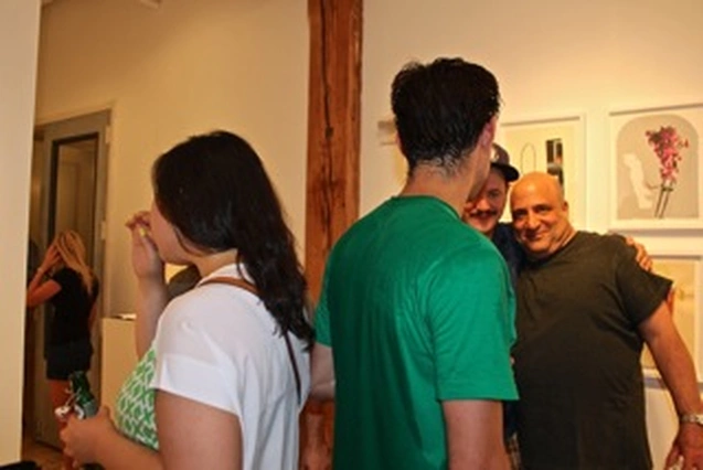 Arron Skolnick’s “Wayward Bound” opening at Rare Gallery, NYC, June 25, 2013 (65 of 80). Photograph by Louis Zoellar Bickett.