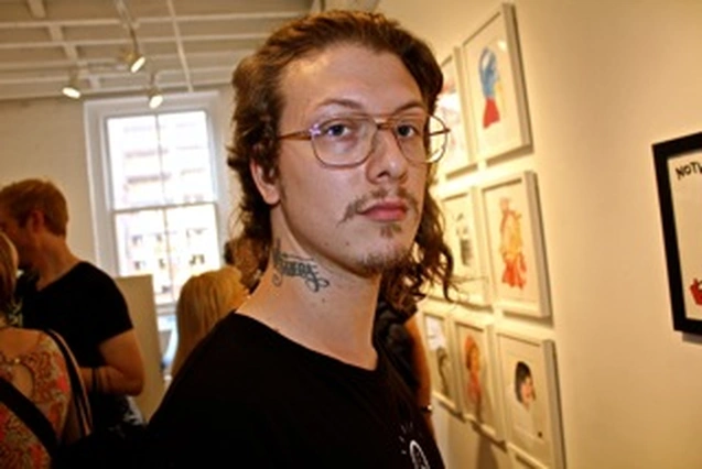 Arron Skolnick’s “Wayward Bound” opening at Rare Gallery, NYC, June 25, 2013 (66 of 80). Photograph by Louis Zoellar Bickett.