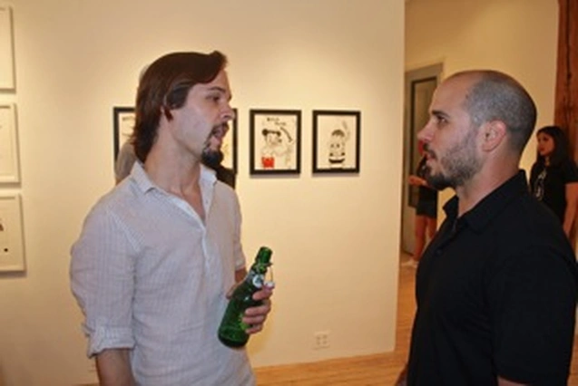 Arron Skolnick’s “Wayward Bound” opening at Rare Gallery, NYC, June 25, 2013 (71 of 80). Photograph by Louis Zoellar Bickett.