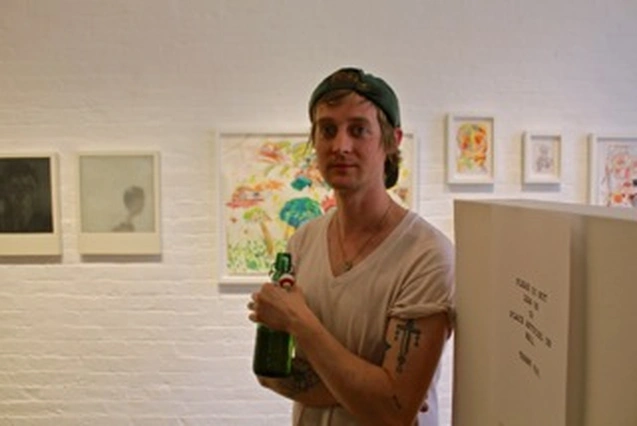 Arron Skolnick’s “Wayward Bound” opening at Rare Gallery, NYC, June 25, 2013 (73 of 80). Photograph by Louis Zoellar Bickett.
