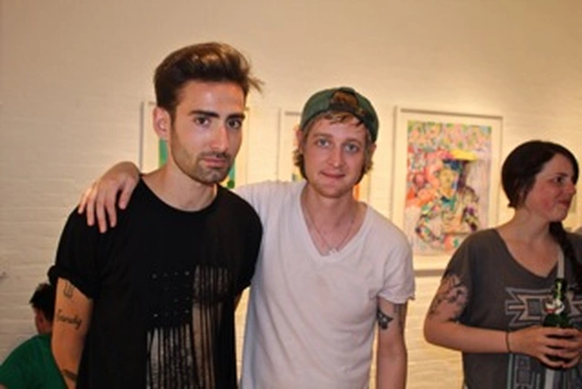 Arron Skolnick’s “Wayward Bound” opening at Rare Gallery, NYC, June 25, 2013 (78 of 80). Photograph by Louis Zoellar Bickett.