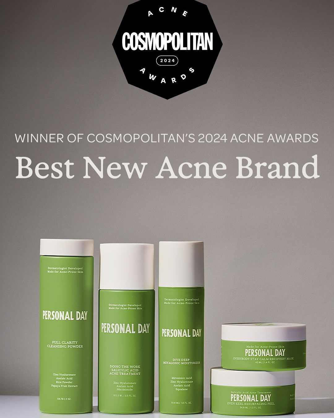 Thank you for all the love & support for @personalday   very grateful. And we are just getting started