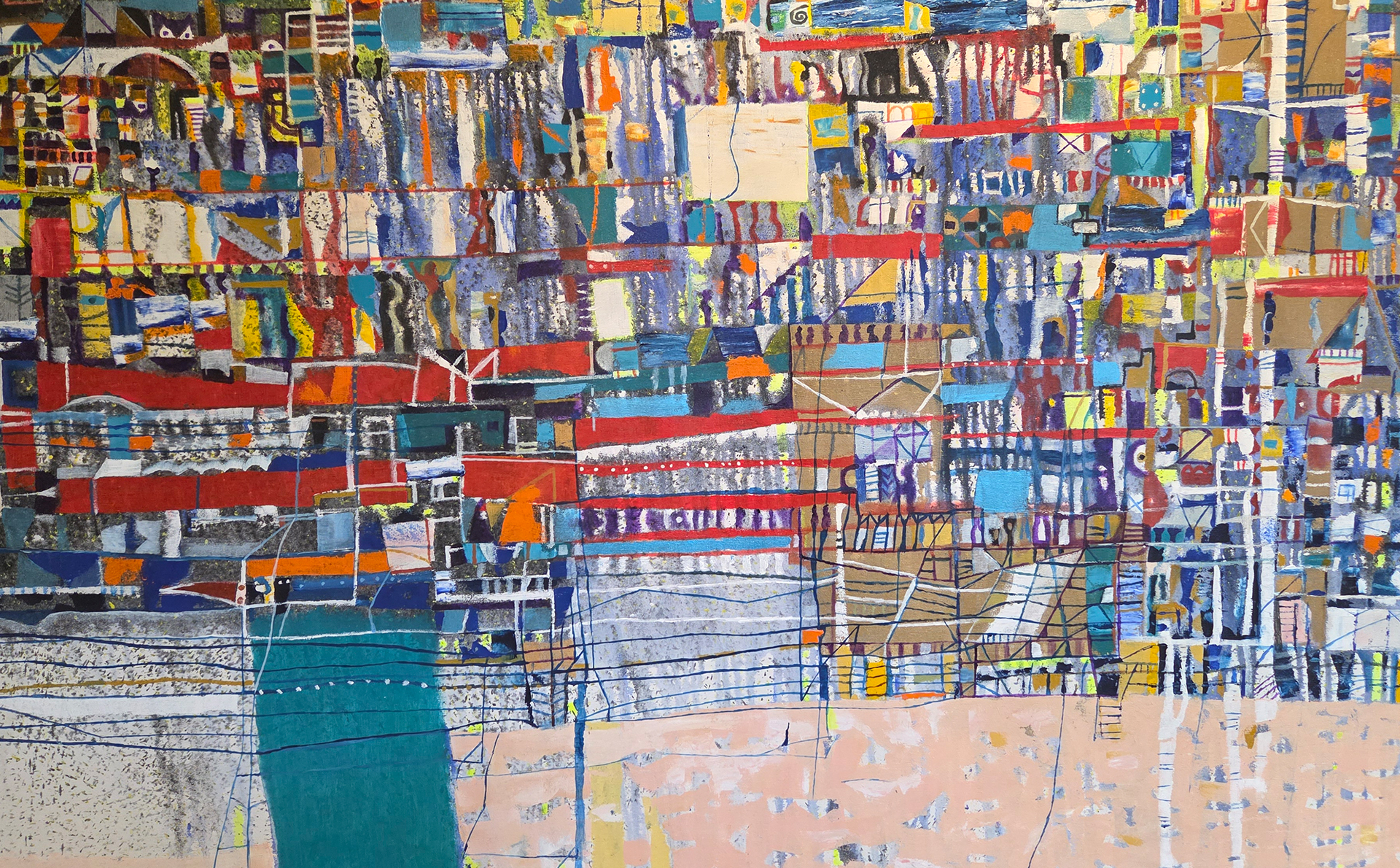 Works by Esteban A. Leyva on view at BanzStudios.