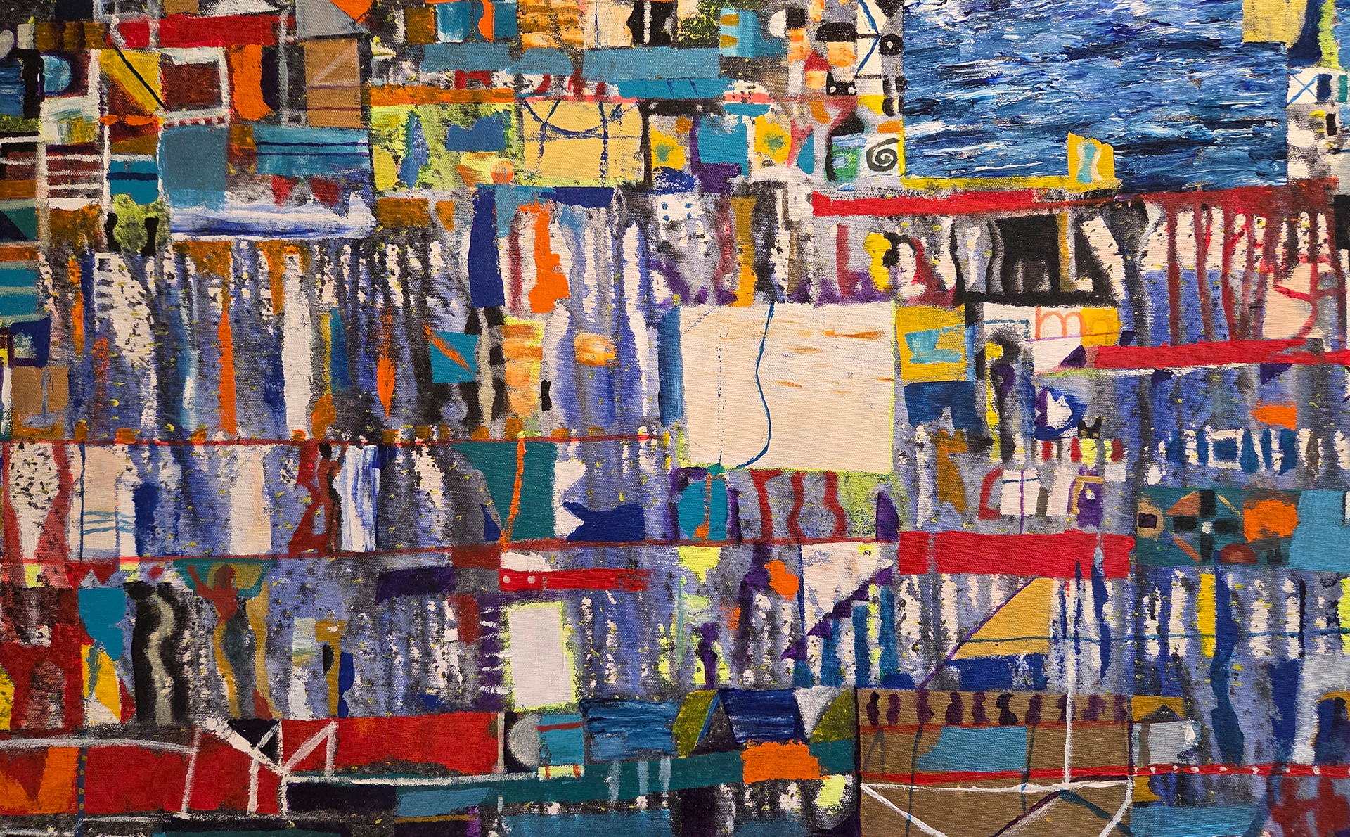 Works by Esteban A. Leyva on view at BanzStudios.