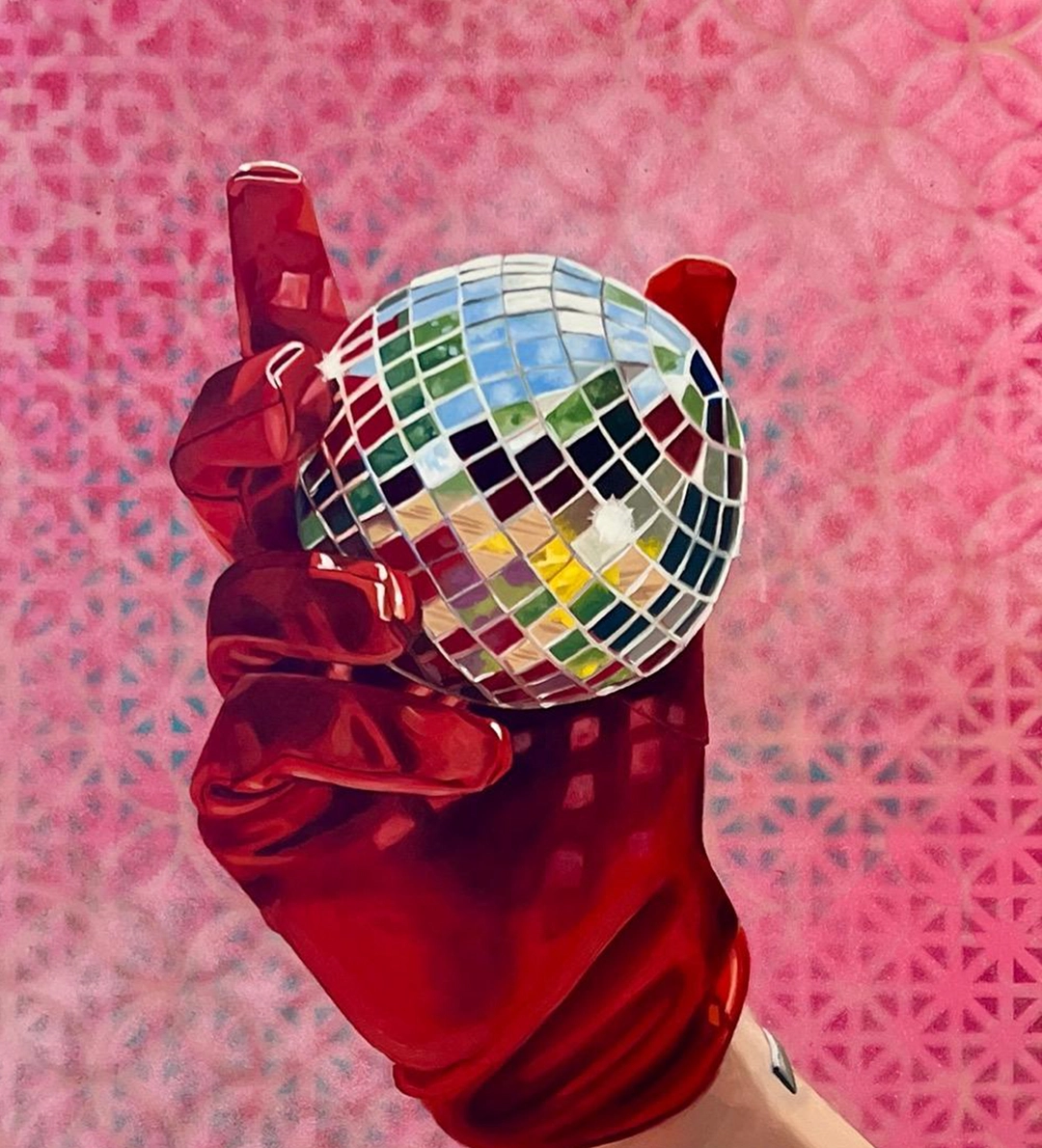 Honorable Mention. Now That's Disco. By Jessica Boone