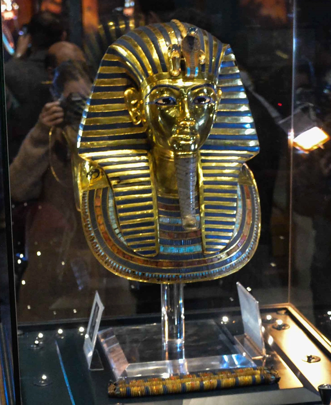Tutankhamun Mask — Restored, Front View