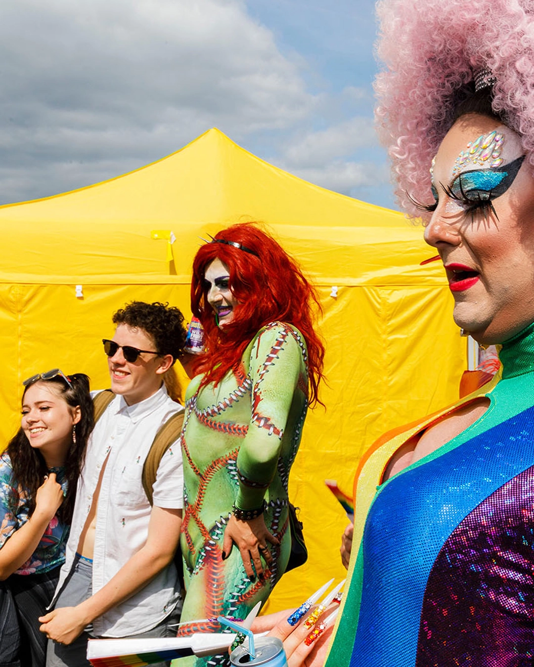 Images taken from social media.