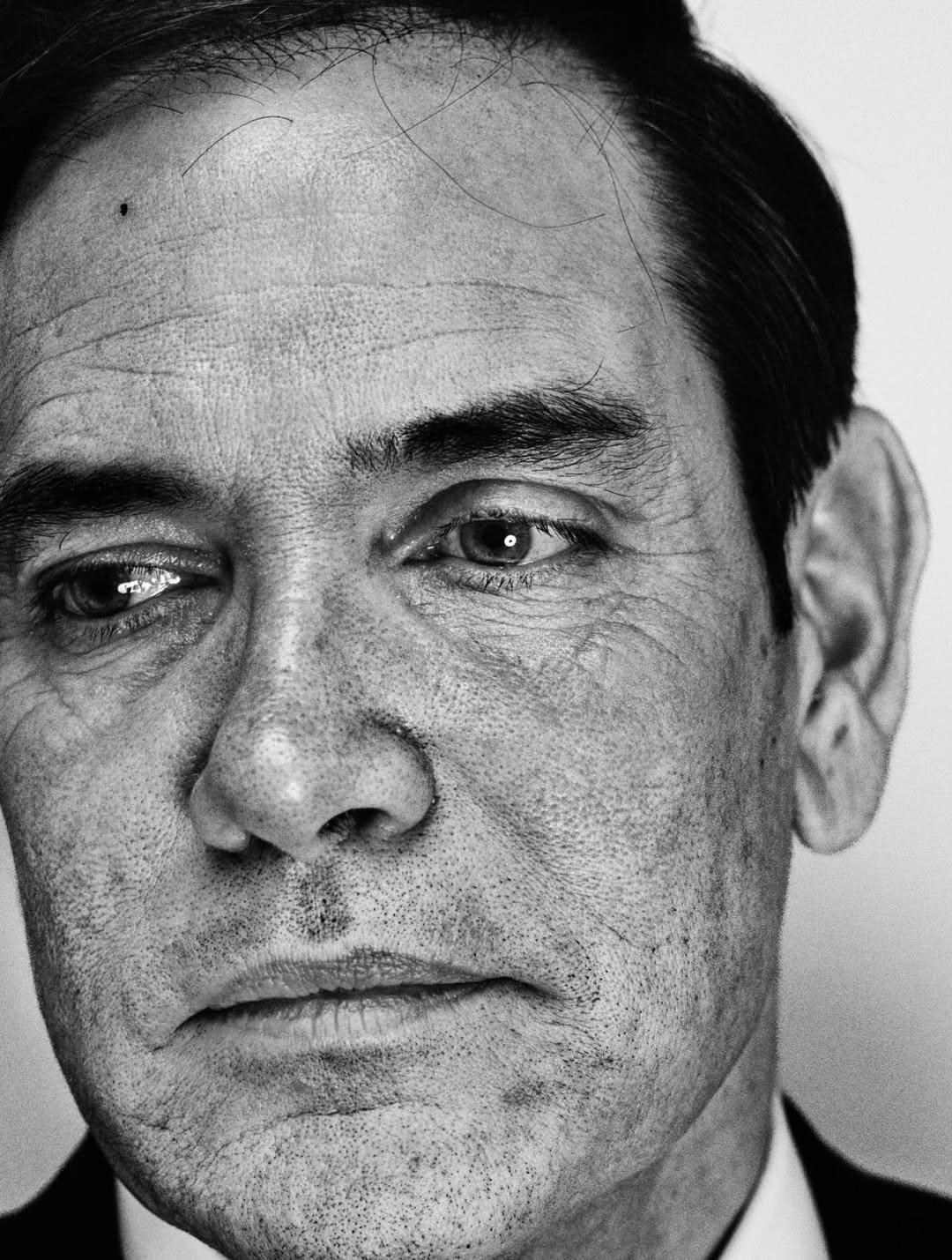 The Light that sets their faces ablaze