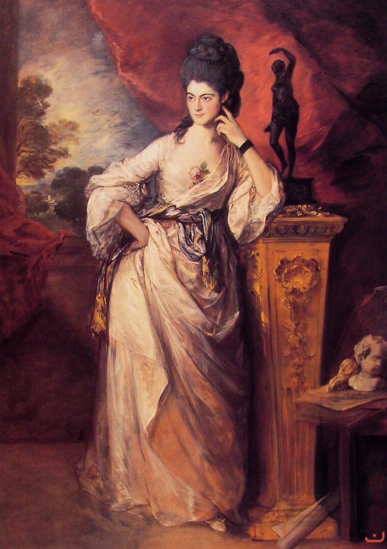 Penelope Viscountess Ligonier by Thomas Gainsborough