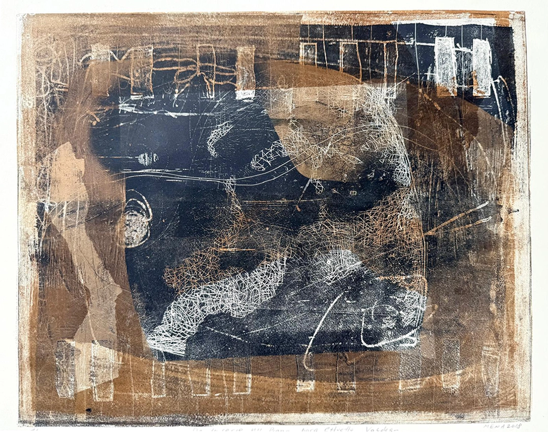 Untitled, 2015  Work on paper, mixed media