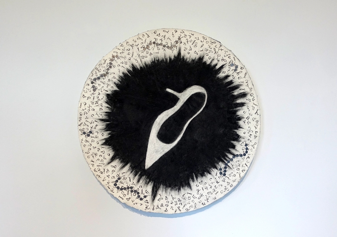 Works on view in The Body Isn't a Battery That Discharges Upon Death, at the Carnegie