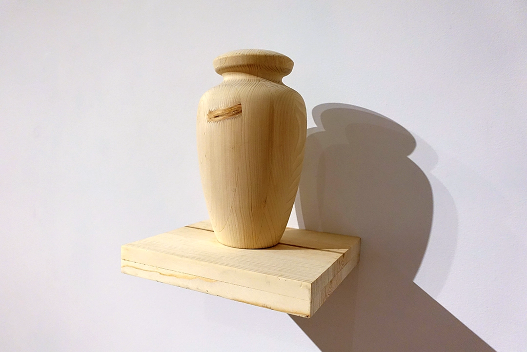 Works on view in The Body Isn't a Battery That Discharges Upon Death, at the Carnegie