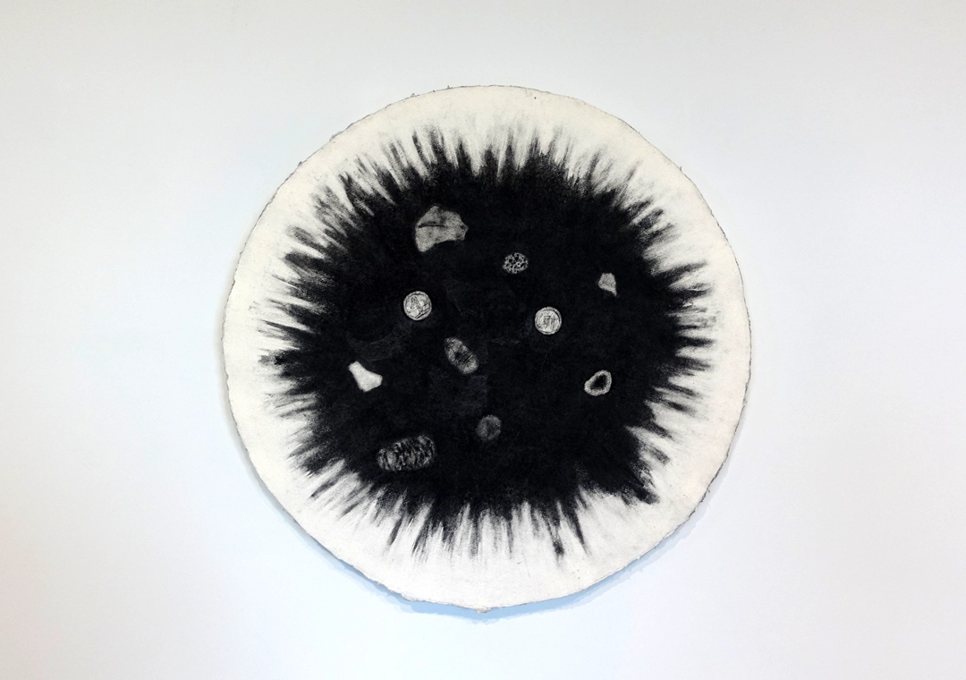 Works on view in The Body Isn't a Battery That Discharges Upon Death, at the Carnegie