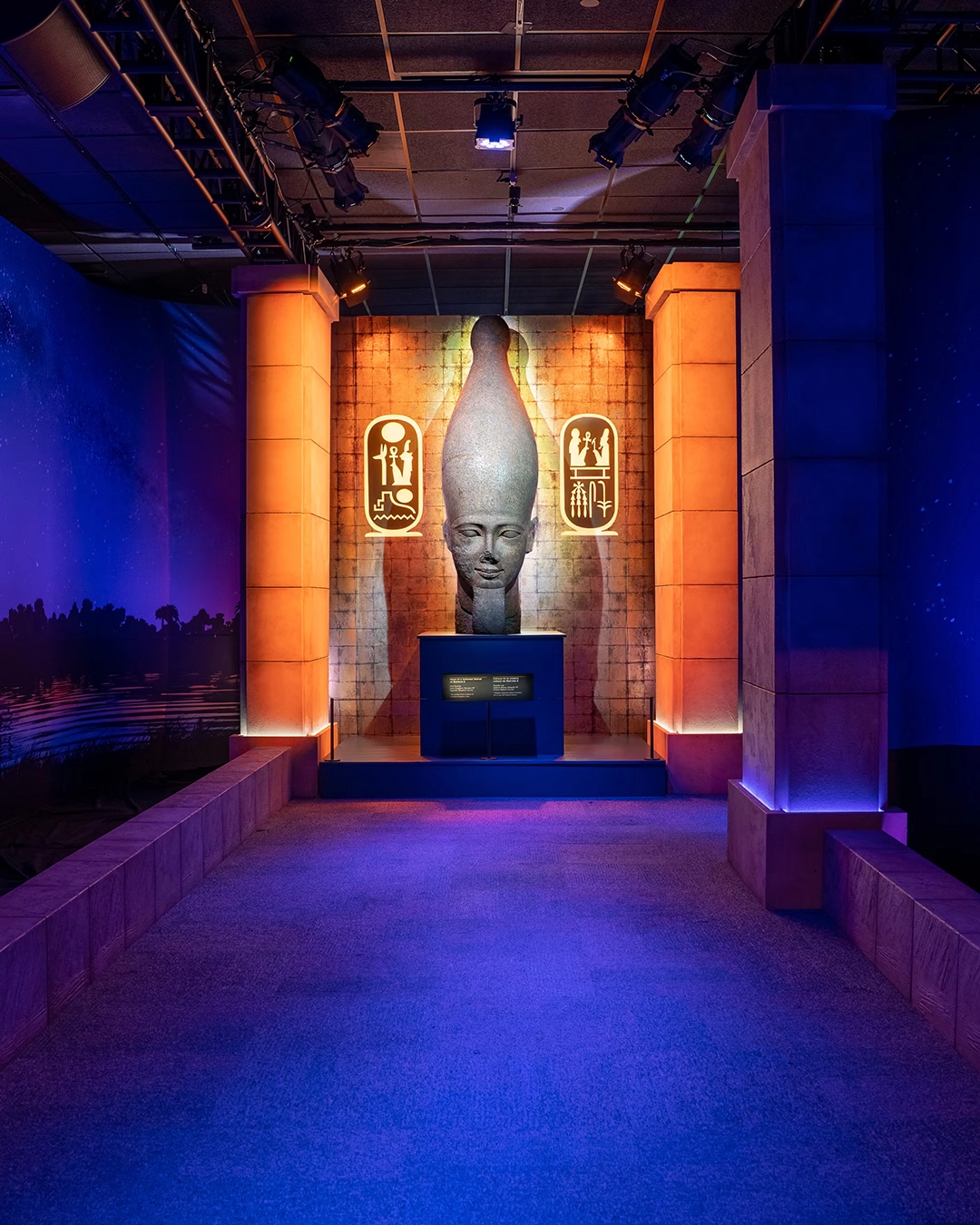 A colossus of Ramses II.