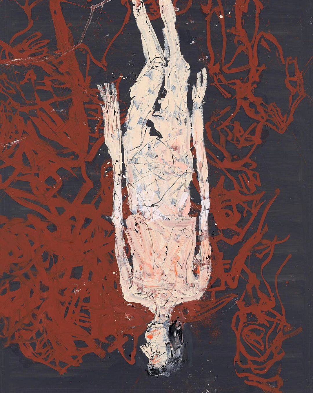 Im Wald ein Wesen gefunden, 2025. © Georg Baselitz. Photo: Jochen Littkemann.