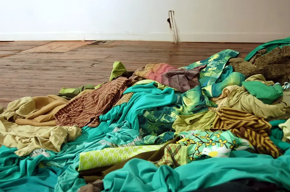 Molly Donnermeyer The Dress Is Always Greener 2010 Wardrobe, soil, green clothing Detail