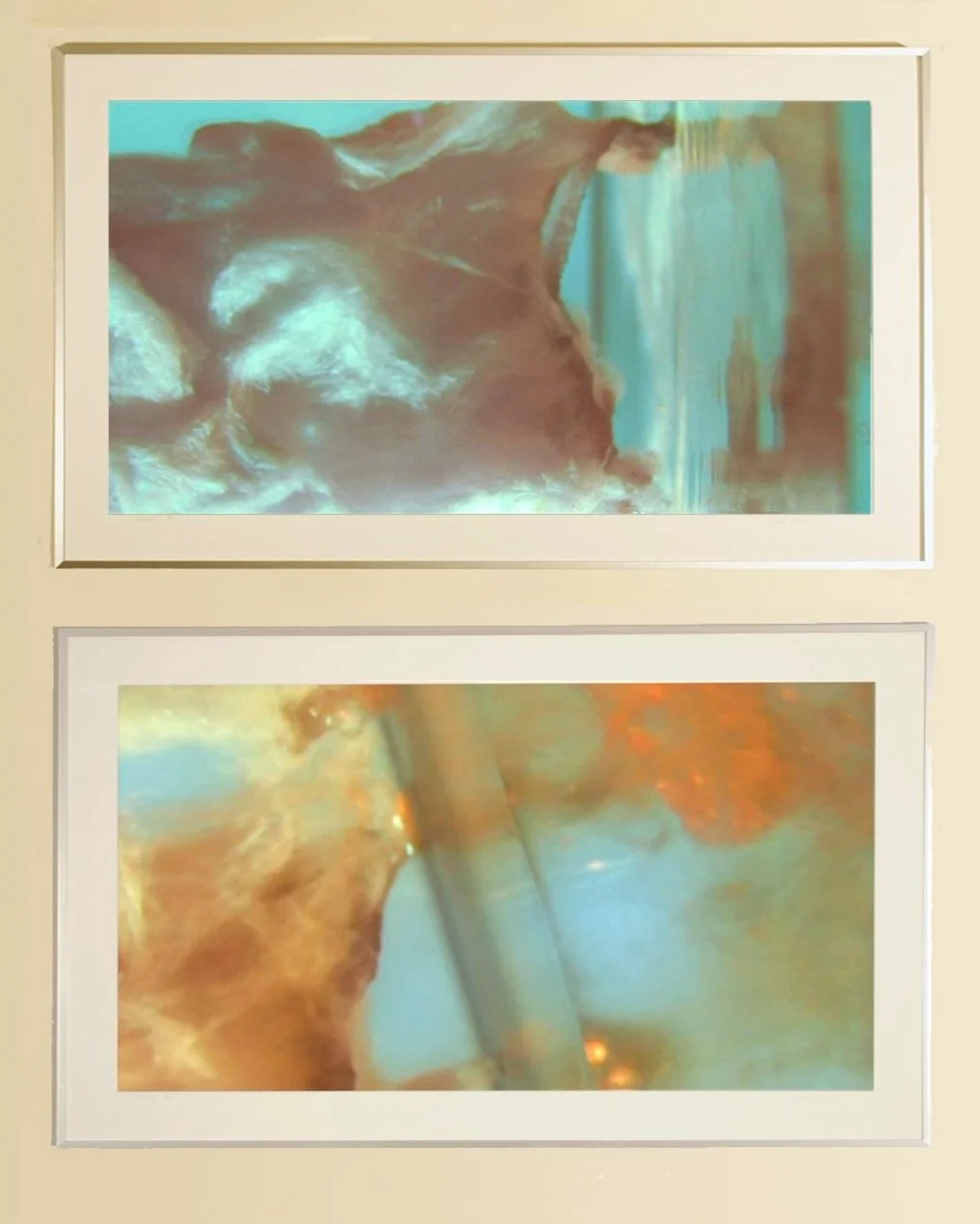 Brad McCombs, Ingest, 2011, archival inkjet prints from single-channel video, 29 × 47 in.