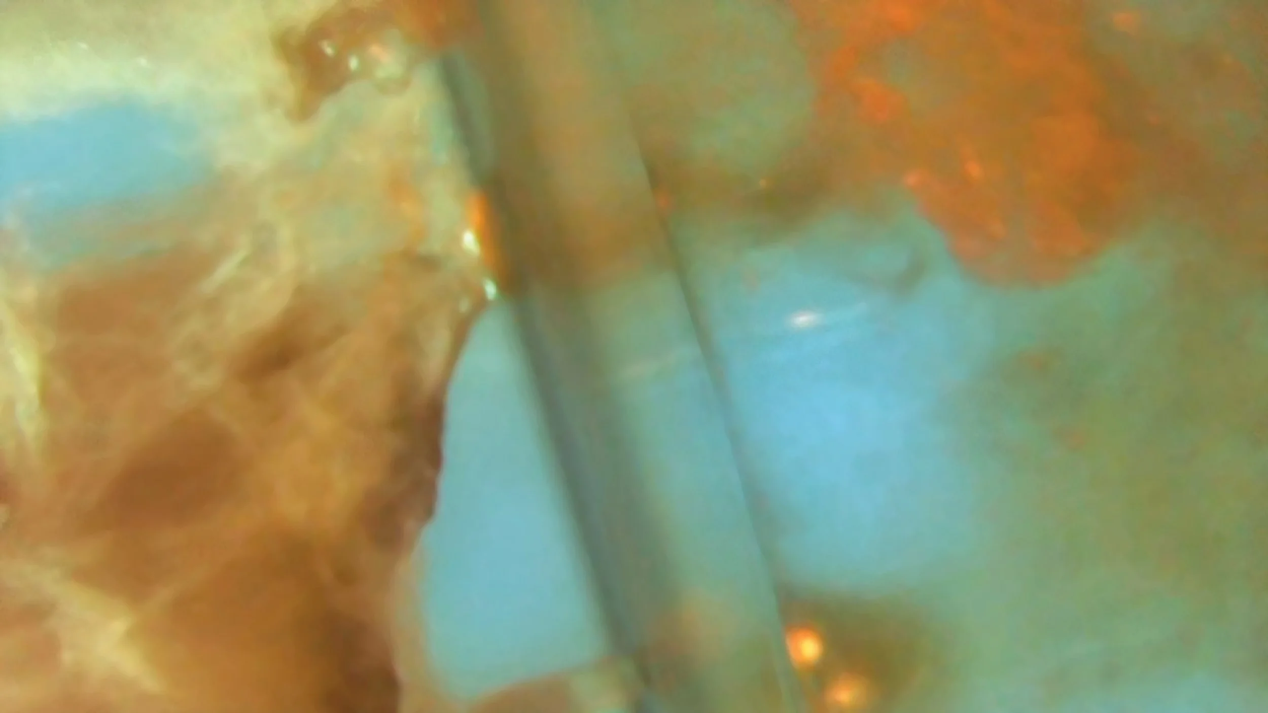 Brad McCombs, Ingest, 2011, single-channel video still / archival inkjet print, 29 × 47 in.