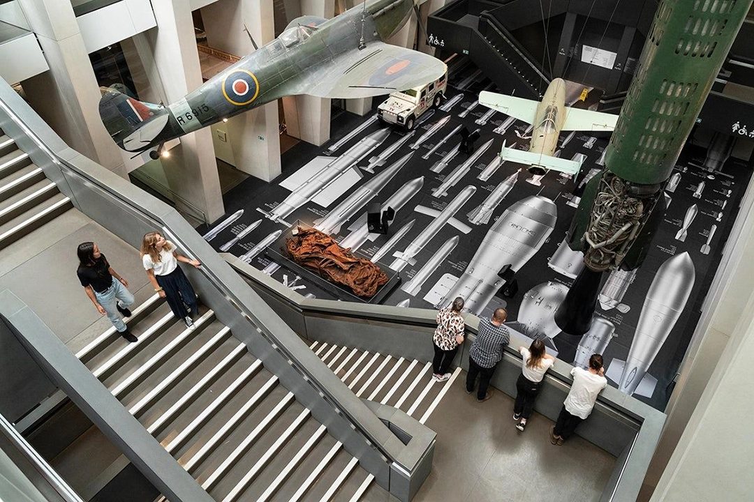 Installation view of Ai Weiwei: Button Up!, 2026. Aviva Studios, Manchester, United Kingdom.