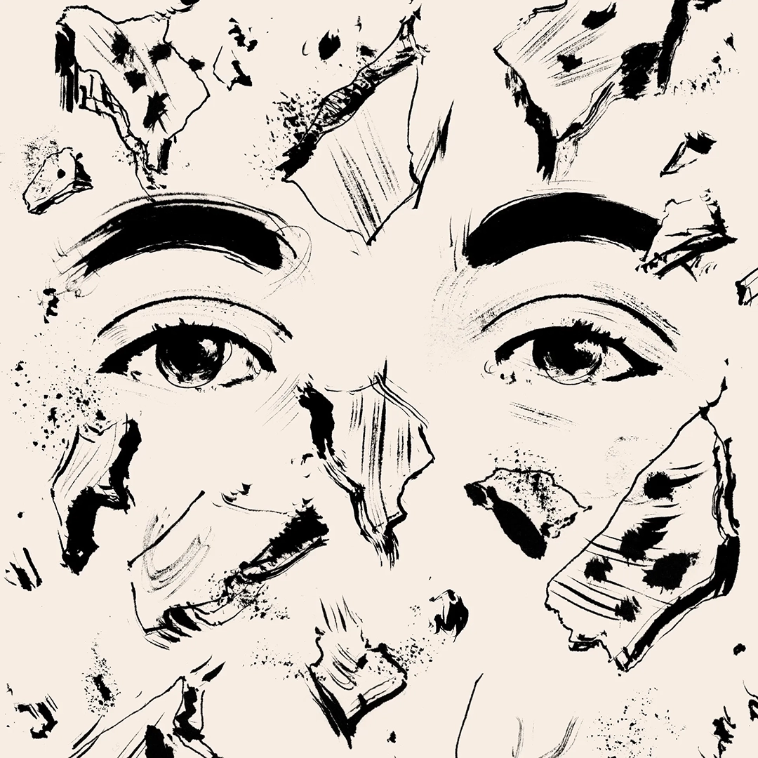 Illustration by Jan Robert Dünnweller he View from My Window in Gaza By Mosab Abu Toha. October 20, 2023. / The New Yorker