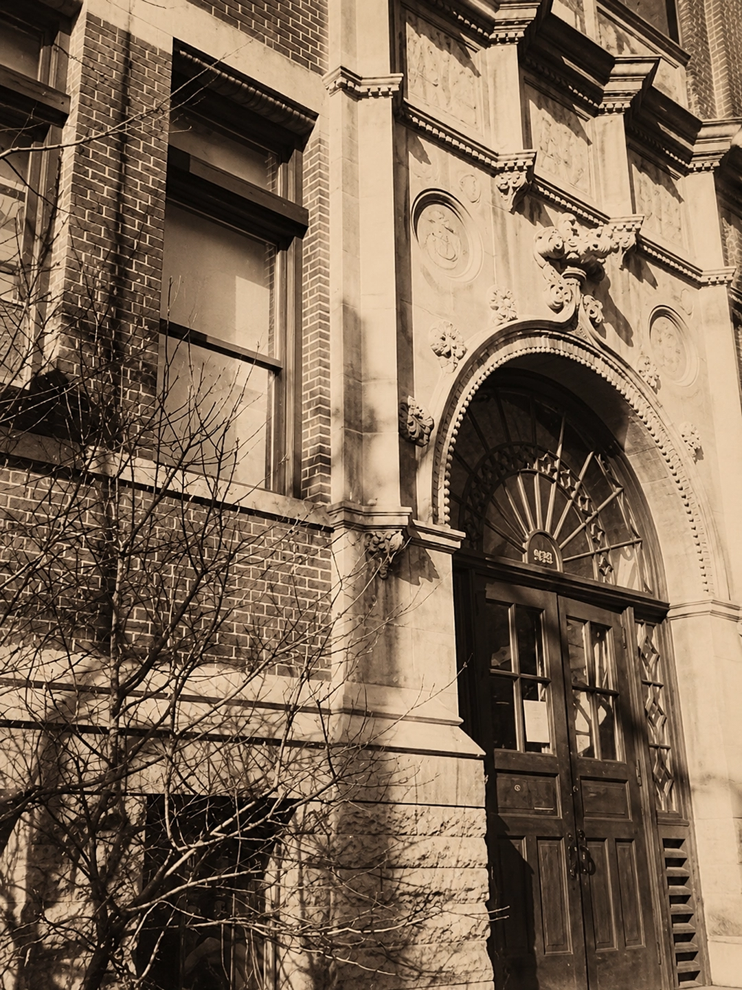 Entrance to the Mt. Adams building.