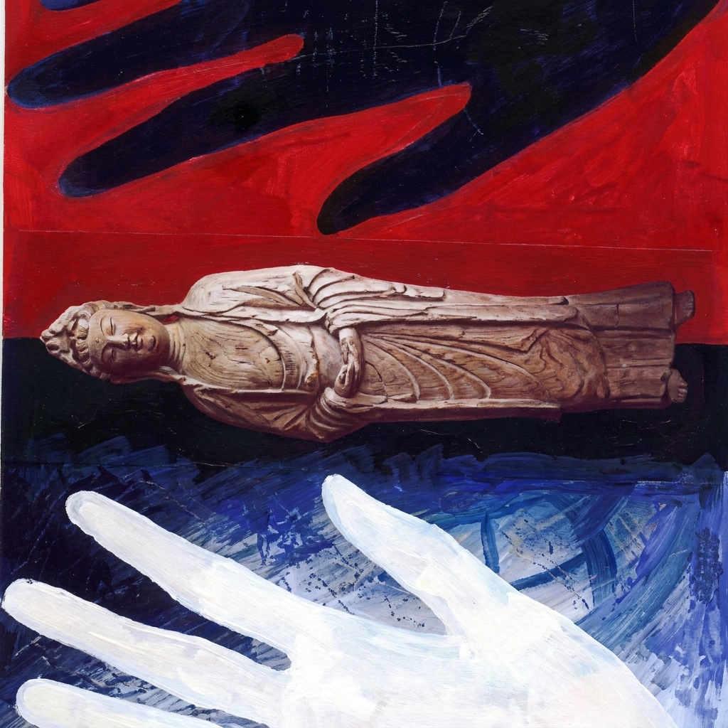 He Zhenhai, redraw of Gabi Stolz’s original drawing, Triangular Drawings: 3 Cities in 3 Continents, 2007–2009. Cincinnati–Munich–Liuzhou Artists Exchange.
