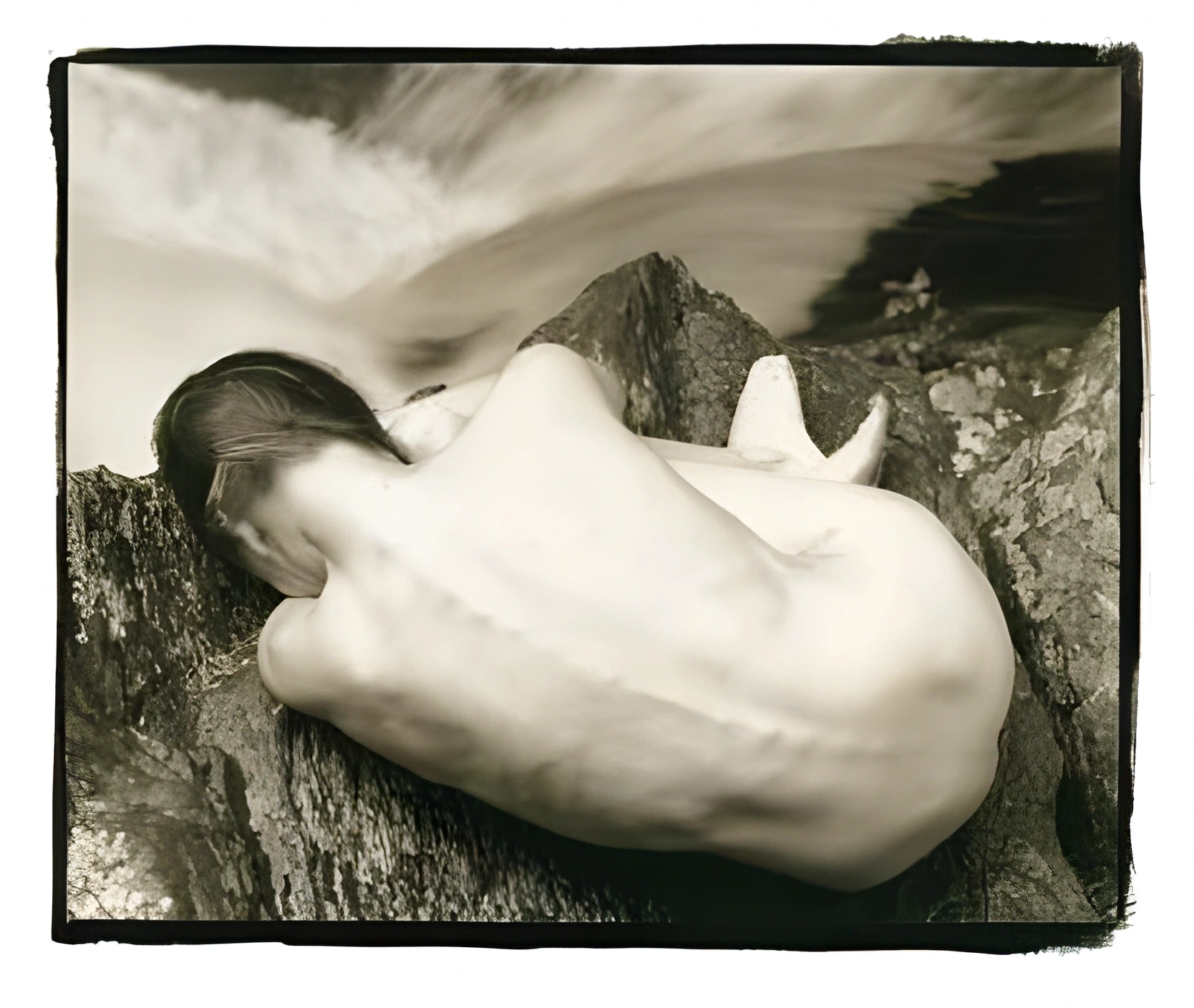 Scott Nichol, Memories of Water, palladium print, 10 × 9 in., 2009. Digitally enhanced.