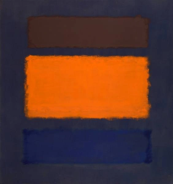 Artist: Mark Rothko (American, b.1903, d.1970) TITLE: BROWN, ORANGE, BLUE ON MAROON Date: 1963 Medium: oil on canvas Dimensions: 81 x 76 in. (205.7 x 193 cm) Credit Line: Cincinnati Art Museum, The Edwin and Virginia Irwin Memorial Accession #: 1982.135 ©