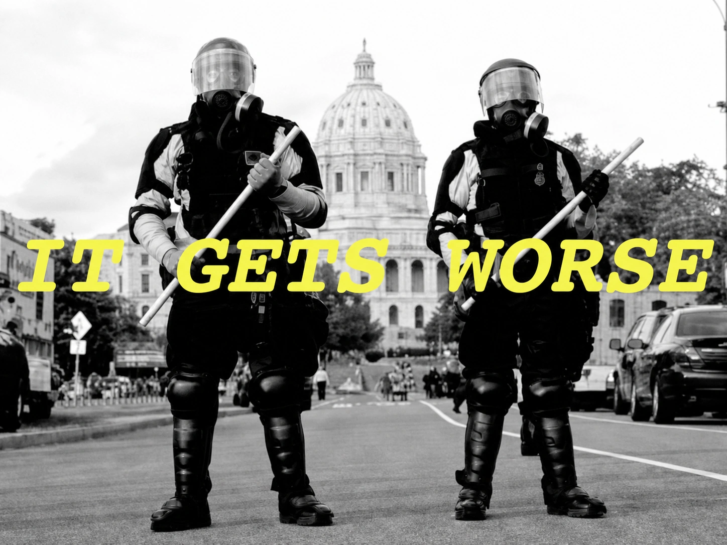 Aay Preston-Myint, It Gets Worse, 2011. Digitally enhanced.