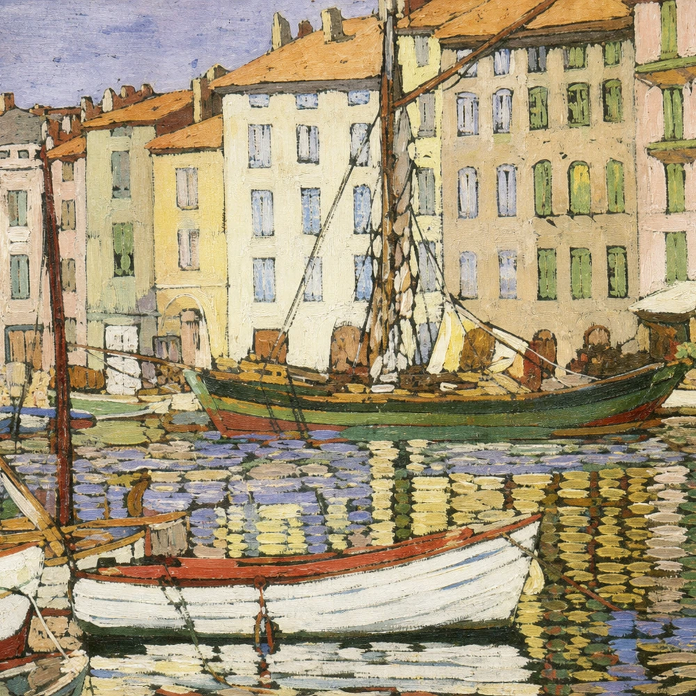 Bessie Wessel, St. Tropez, c. 1930. Digitally enhanced.