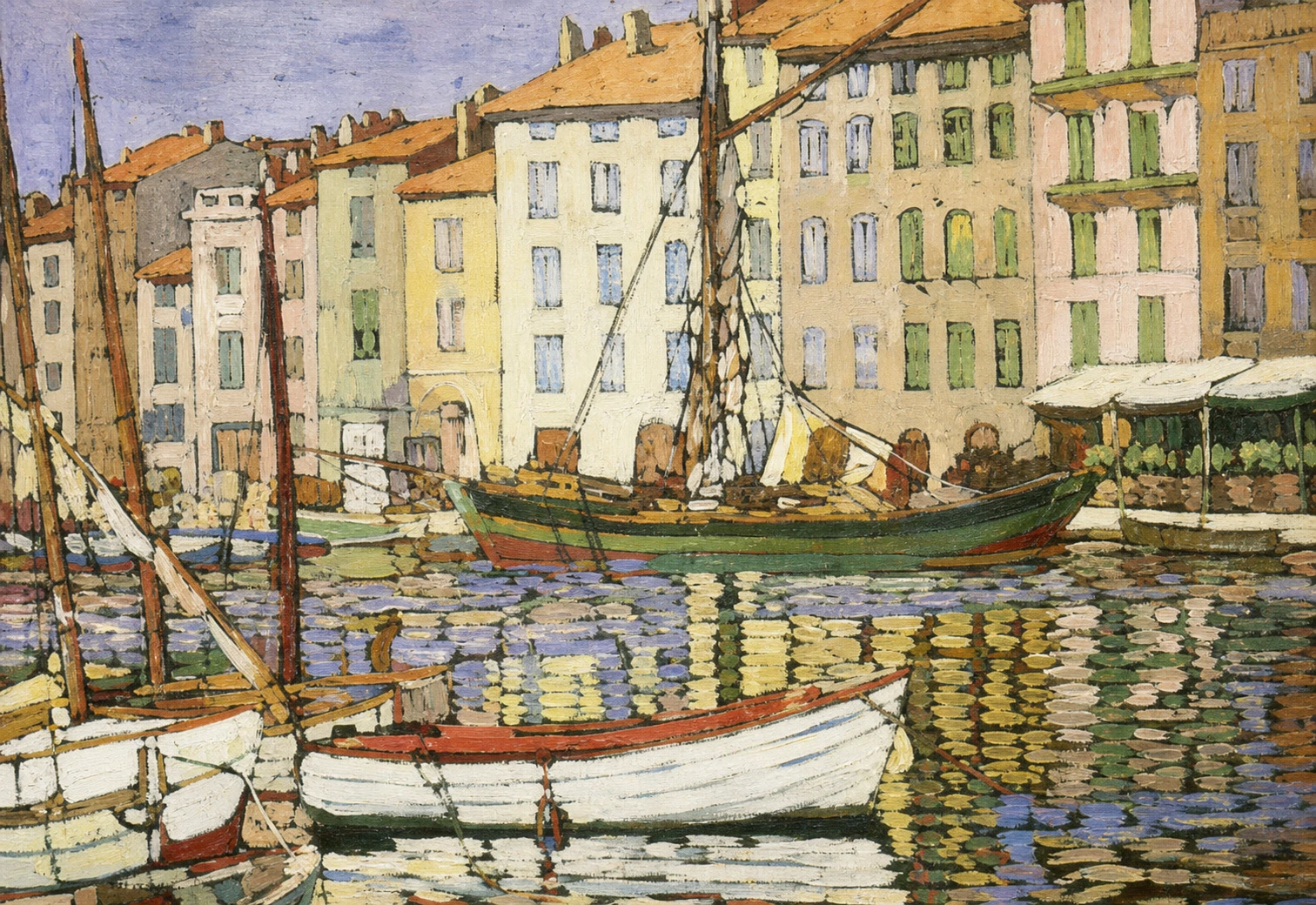Bessie Wessel, St. Tropez, c. 1930. Digitally enhanced.