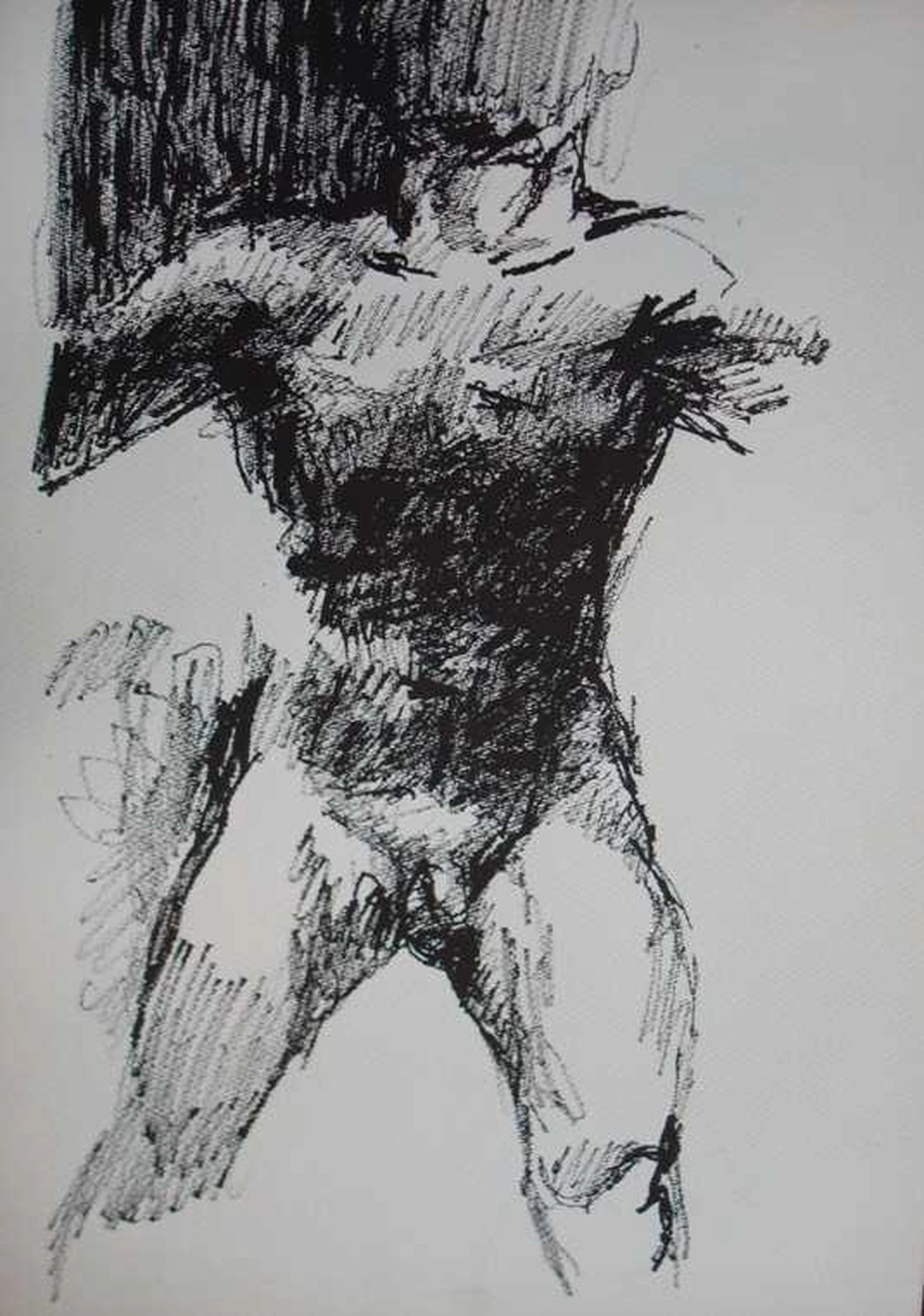 Richard Allan George, Male Figure, no date. Courtesy of Malton Gallery.