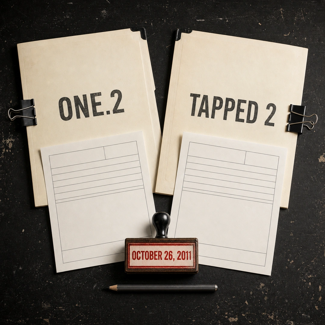 Conceptual illustration for Manifest Gallery’s ONE.2 and TAPPED 2 calls for entry. Digitally generated.