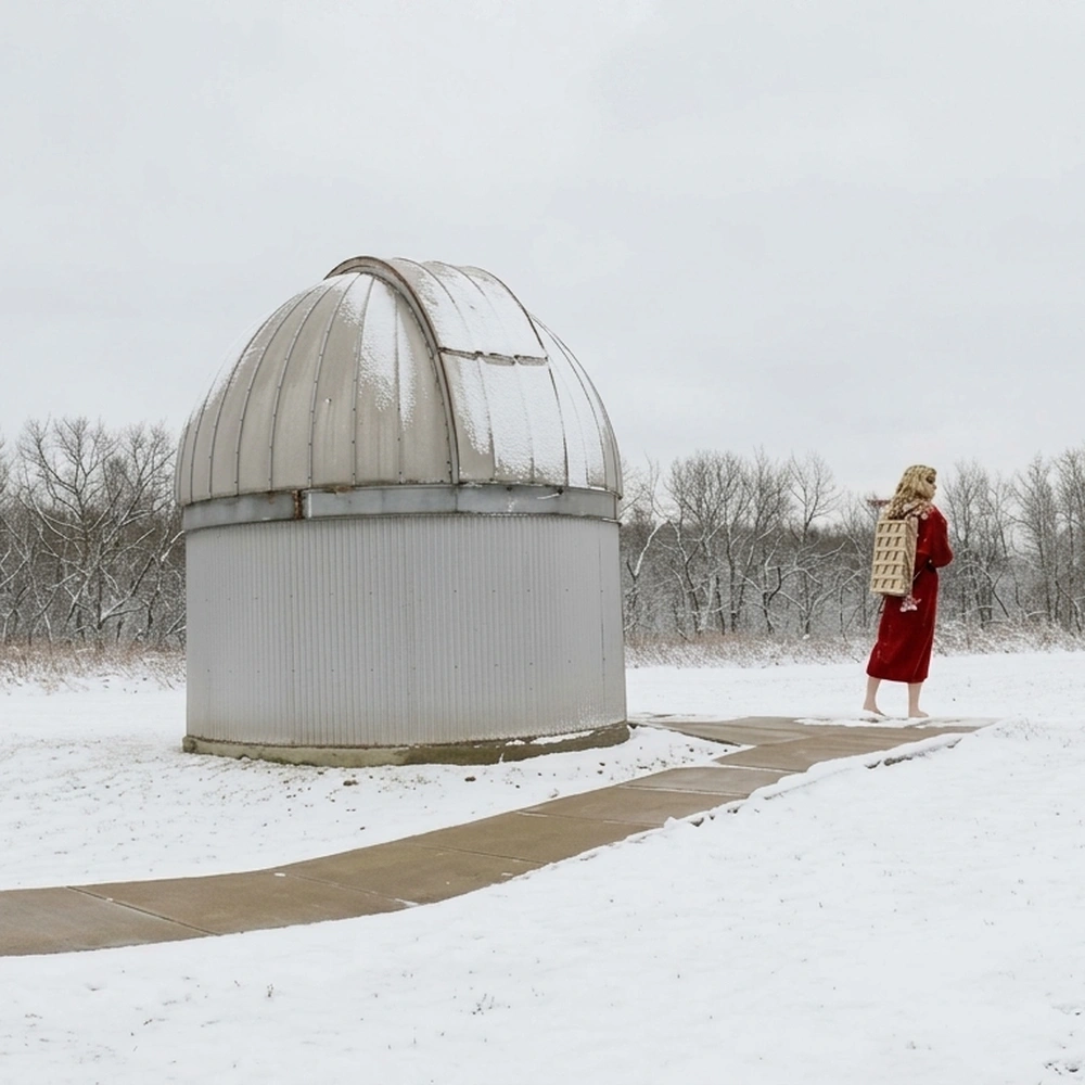 Marcella Hackbardt. Snowfall (2011). Photo courtesy of Weston Art Gallery. (Digitally enhanced.)