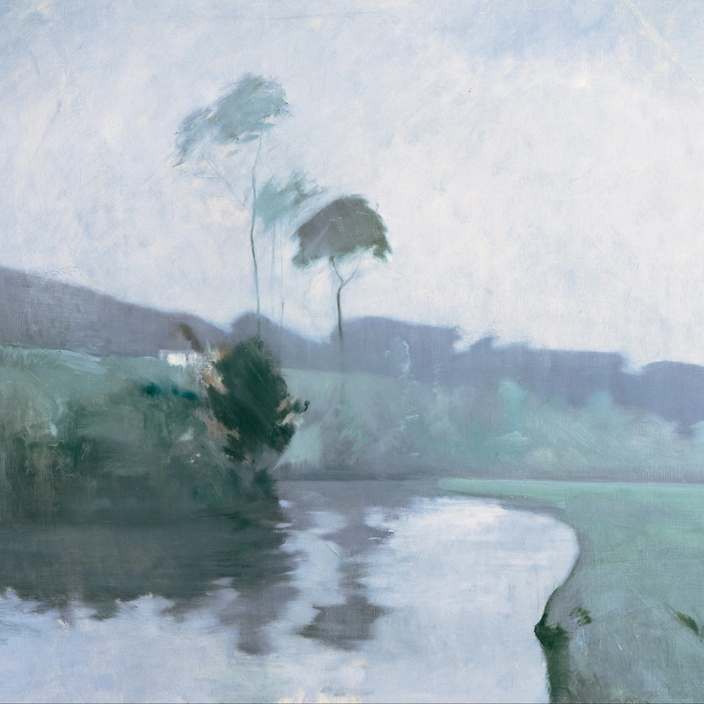 John Henry Twachtman. Springtime (c. 1884). Collection of the Cincinnati Art Museum.