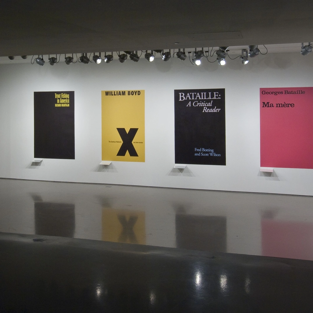 Julião Sarmento: Library, installation view at the Contemporary Arts Center, Cincinnati, 2011.