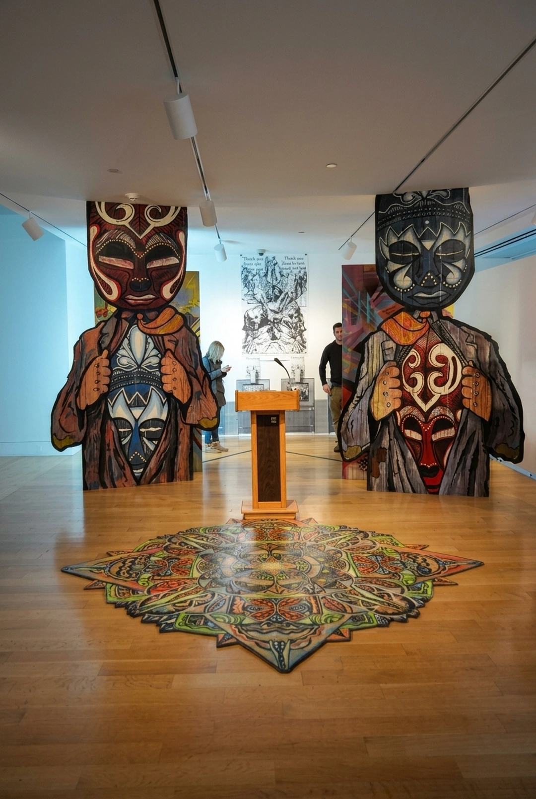 Bunk News, installation view at PAFA, Philadelphia, 2011.