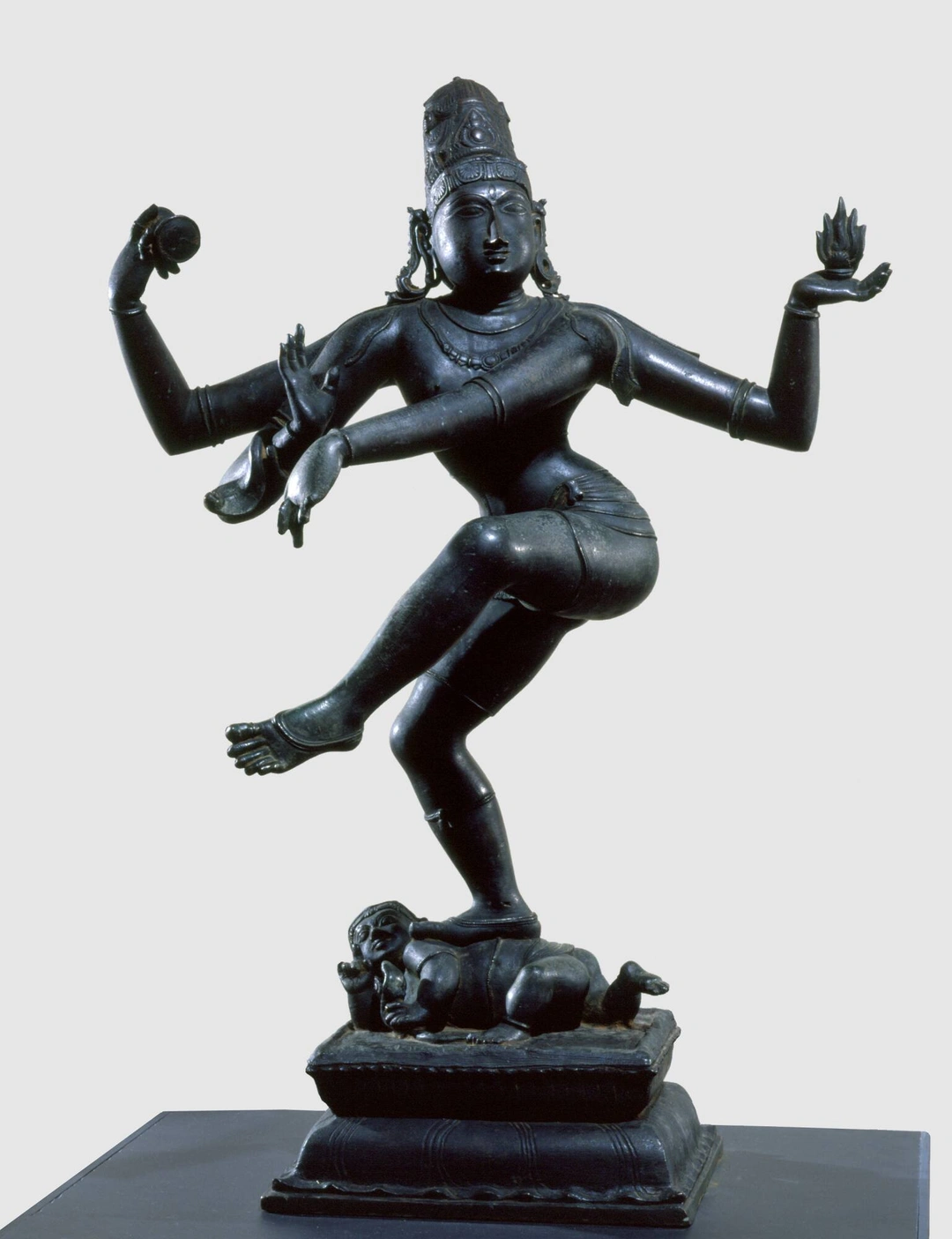 Processional Image of Shiva Nataraja, the Lord of Dance, South India, 16th–17th century, bronze. Courtesy of the Cincinnati Art Museum.