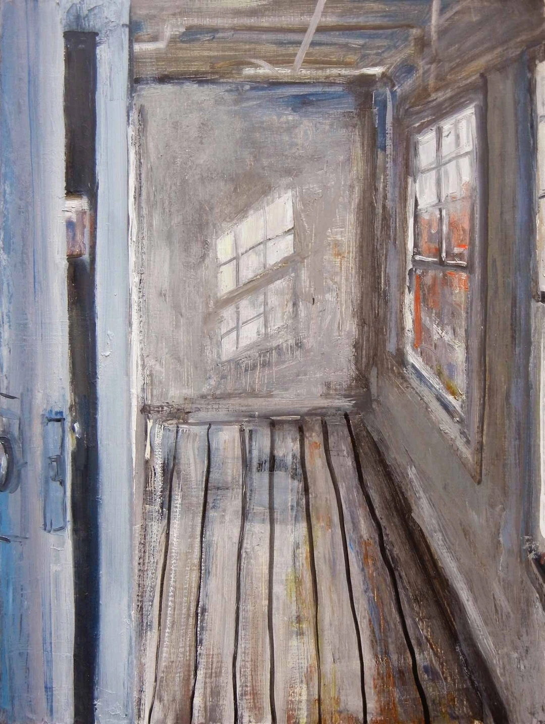 Cole Carothers, Raw, oil on panel.
