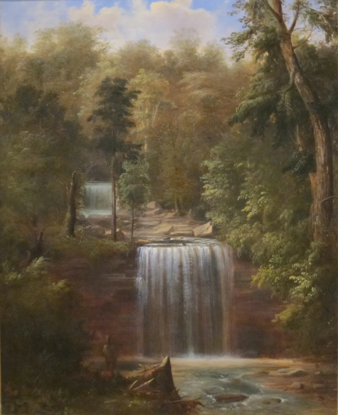 Robert S. Duncanson, Minneopa Falls, 1862, oil on canvas.