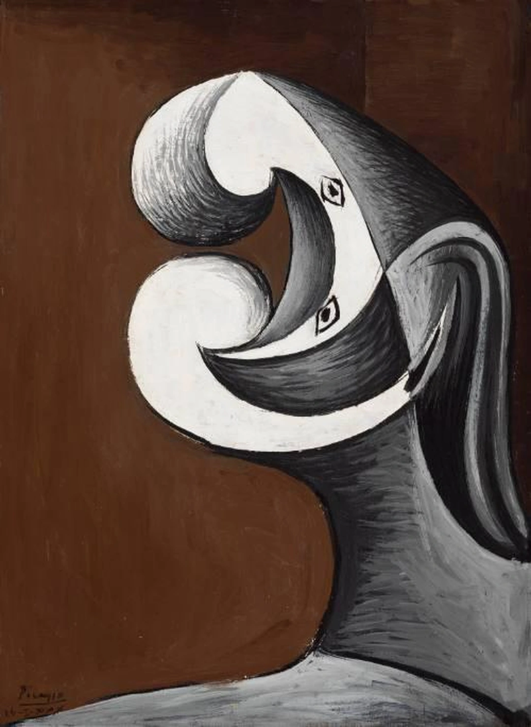 Pablo Picasso, Abstraction (Head), 1930. Cincinnati Art Museum.