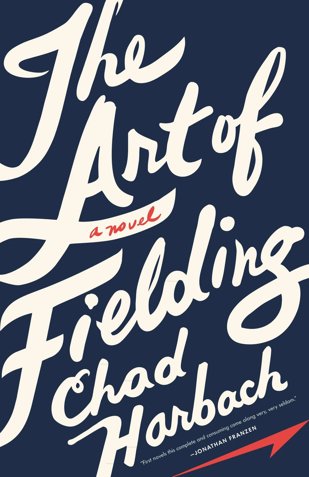 Chad Harbach, The Art of Fielding, Little, Brown and Company, 2011. First edition cover.