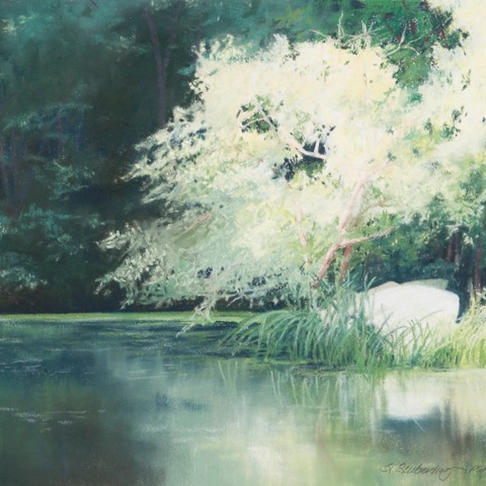 Stacie Seuberling, Summertime, pastel, 16 x 20 in.