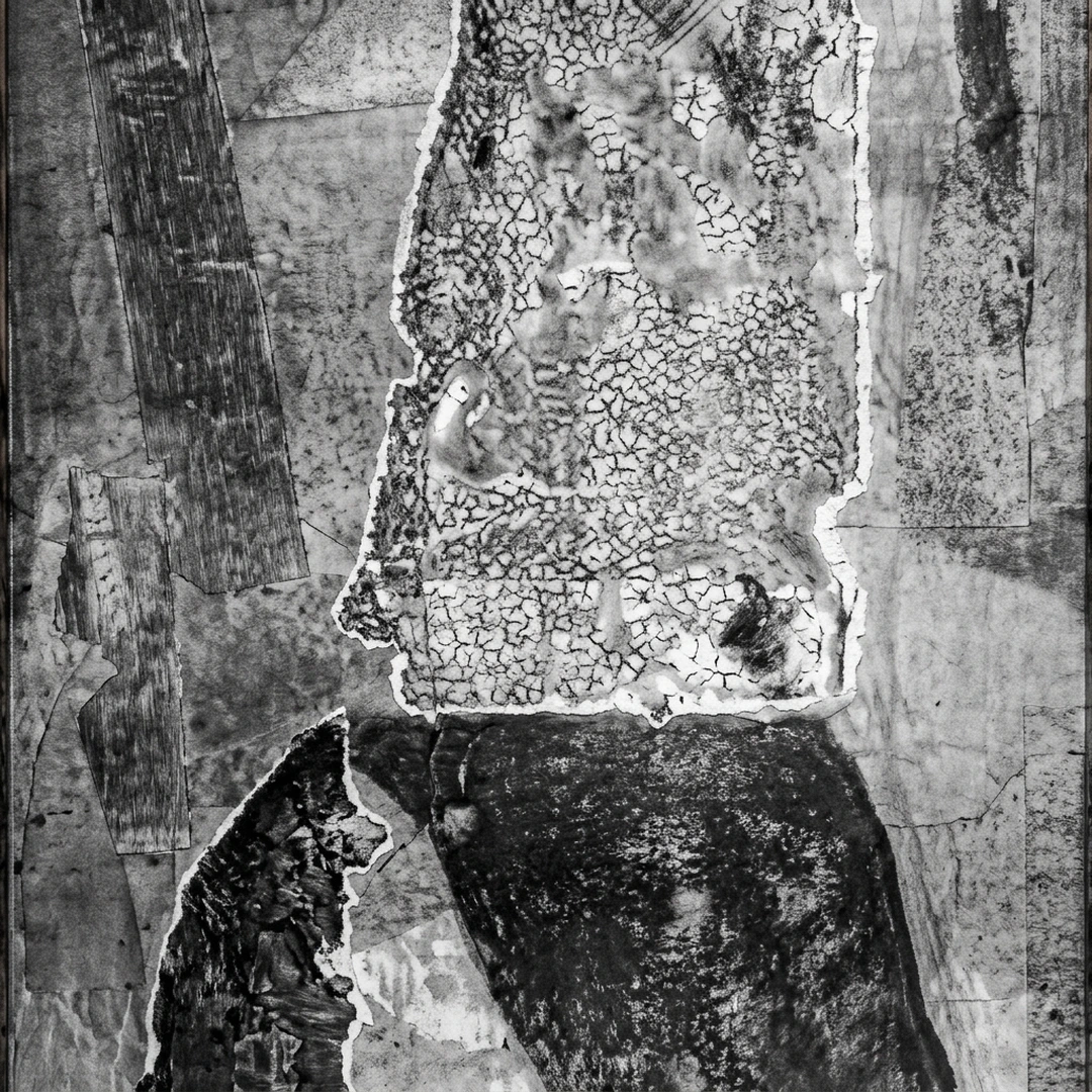 Jim Williams, Prambanan. Monoprint.