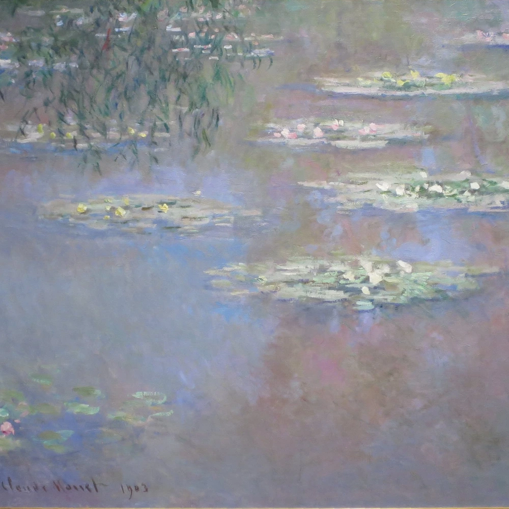 Claude Monet, Water Lilies (Nymphéas), 1903, oil on canvas. Dayton Art Institute.