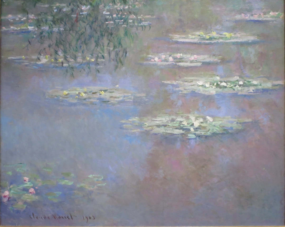 Claude Monet, Water Lilies (Nymphéas), 1903, oil on canvas. Dayton Art Institute.